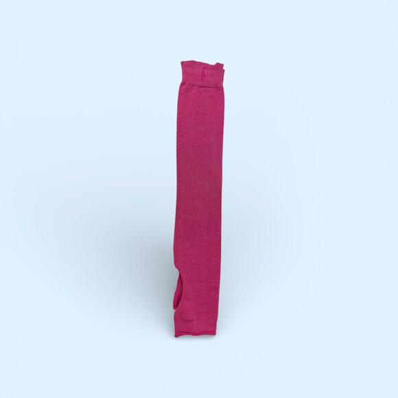 ToeSox, Knee High or Scrunched, Fuchsia SPECTACULAR! Pilates, Yoga, Barre - Picture 5 of 7